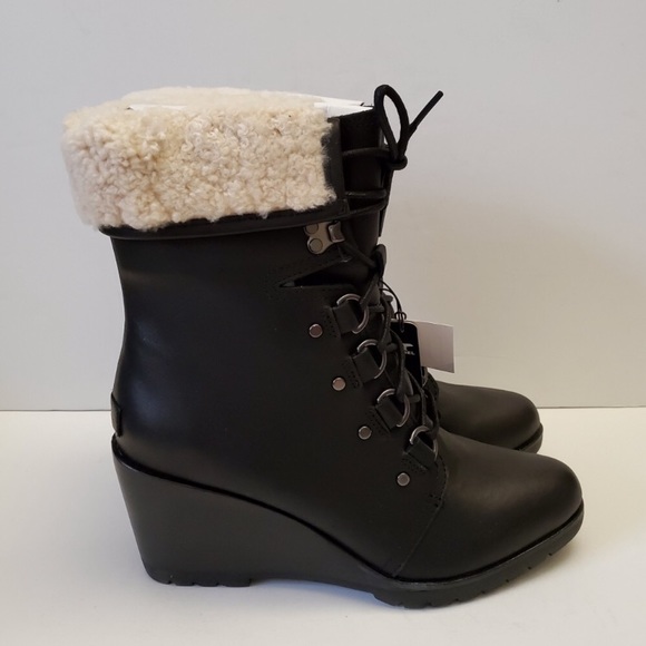 Sorel Shoes - SOLDSorel After Hours lace-up faux-shearling boot